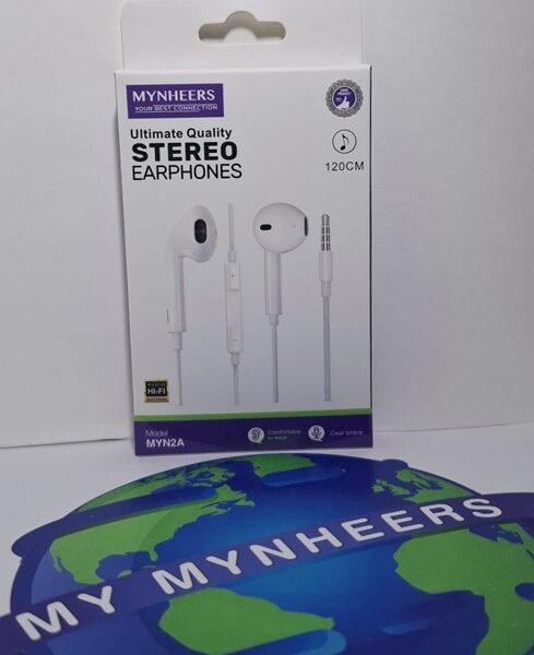 SOUW Stereo Earphones – 120CM Cable (Model: MYNZA)