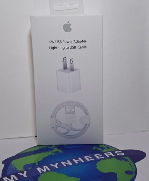 5W USB Power Adapter with Lightning to USB Cable – Apple Compatible Charger Set