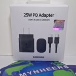 25W USB-C Power Delivery Adapter with 3A USB-C to USB-C Cable