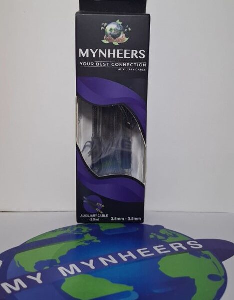 MYNHEERS 3.5mm Auxiliary Audio Cable – 3.5mm to 3.5mm