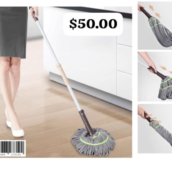 Self Wringing Microfiber Mop